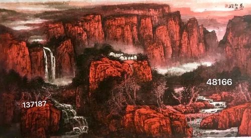 王依民山水画作品价格