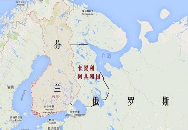 芬兰地图