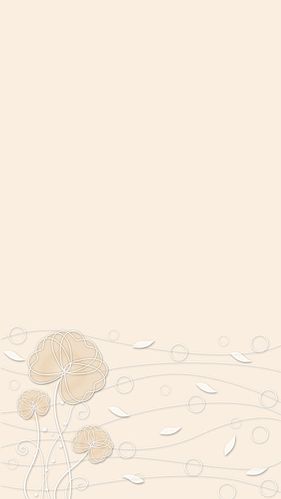 粉色 花朵 素雅 文艺 简约 h5 背景 图片 小清新