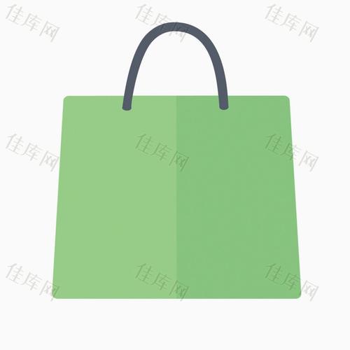 矢量扁平购物袋素材_卡通手绘_1600*1600px_编号10359605_png格式_佳