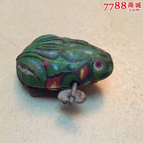 早期铁皮玩具50年代60年70年代80年代铁皮蛙