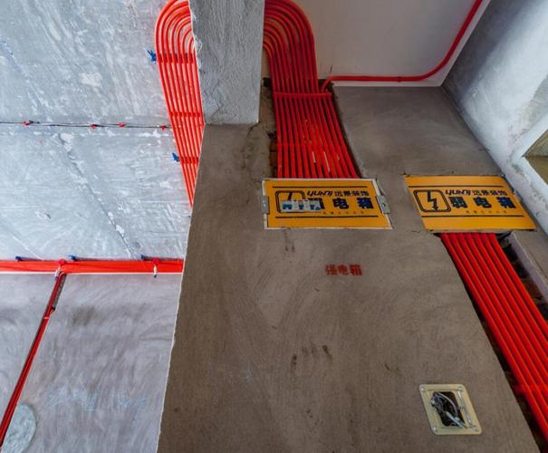 荣锋建材家居装饰集团水电现场图片示意图