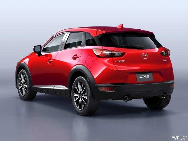     外观方面,马自达cx-3造型运动,看上去非常的紧凑.