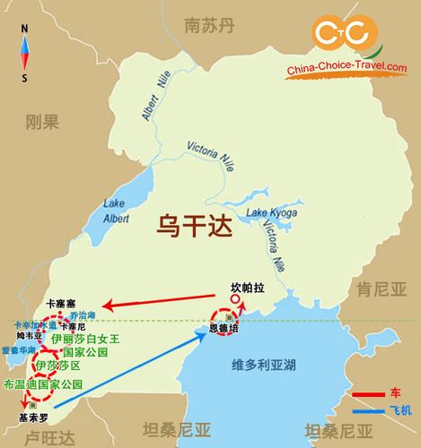 乌干达伊丽莎白女王和布温迪不可穿越的国家公园7日深度之旅轻奢享受