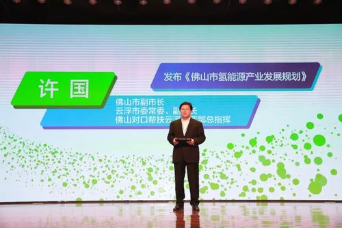 佛山市副市长许国正式发布《佛山市氢能源产业发展规划(2018-2030)》