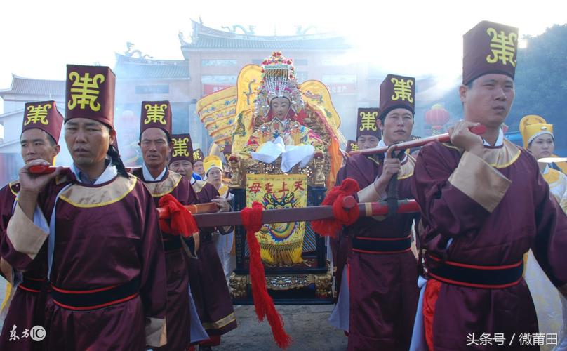 妈祖金身2017湄洲妈祖巡游台湾时隔20年台湾同胞看到湄洲妈祖金身太