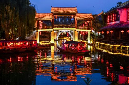 台儿庄古城丰富夜间旅游产品 开启特色夜游发展模式