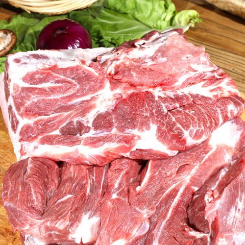 安徽新鲜猪肉现杀现发3斤农家散养土猪前夹精蹄膀肉猪后腿肉猪腿06