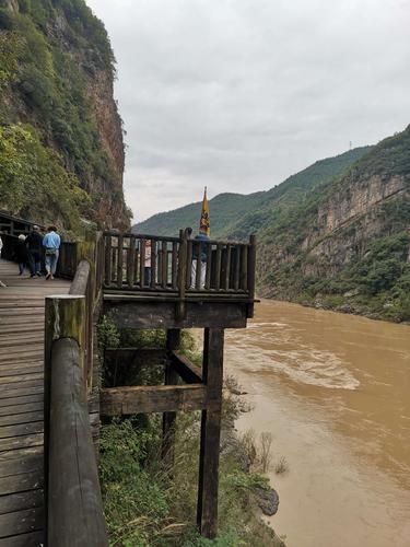 明月峡 嘉陵江 古栈道