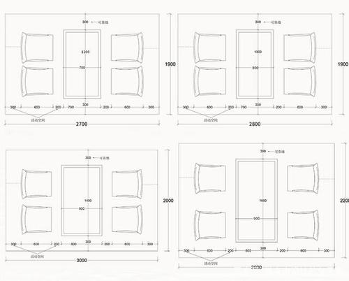 卡座的加入缩减了餐桌椅所需的面积,与餐椅,圆餐桌的搭配使得餐厅有