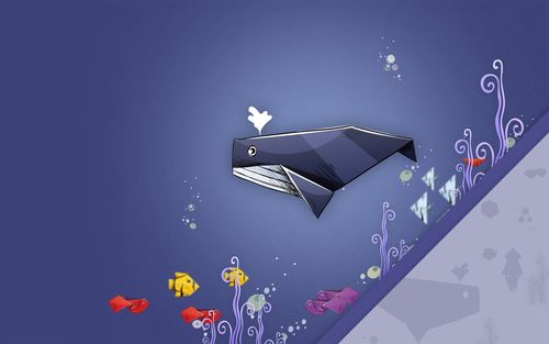 手绘海底电脑桌面壁纸下载《鼠标右键另存为本地》