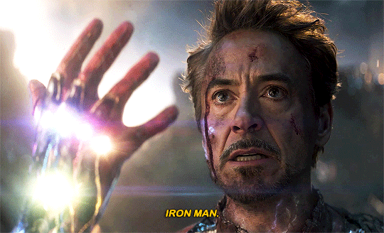 复联终篇那句 "i am iron man."