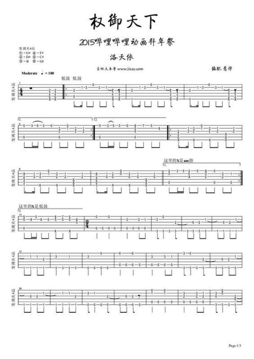 565x800 - 2243303546,1442678795 权御天下木吉他谱gtp_吉他谱_蔡武