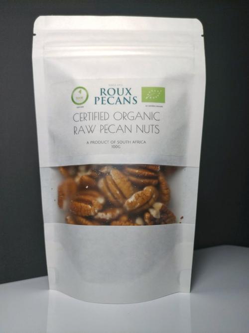 [promotion] roux certified organic raw pecan nuts