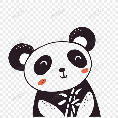 熊猫元素素材下载-正版素材401183616-摄图网