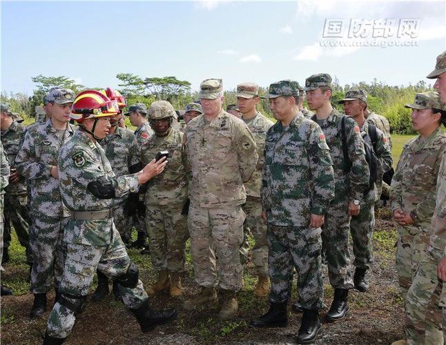 2019年中美两军人道主义救援减灾联合演练结束