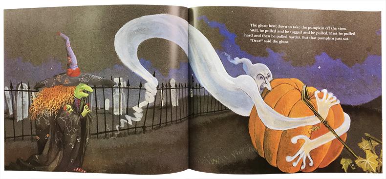 picture book 绘本 【全场300减100】英文原版 big pumpkin 大南瓜