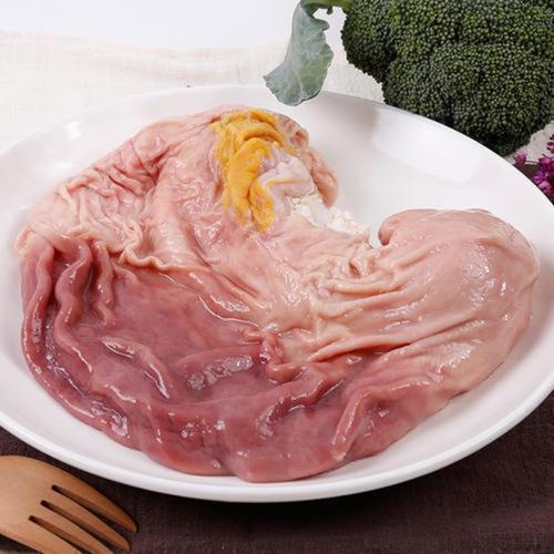 新鲜猪肚农家土猪现杀去油猪肚子干肚黑猪猪肚顺丰 新鲜猪肚4只装