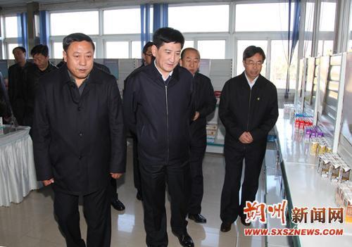 朔州市委副书记,代市长李海渊在山阴县调研