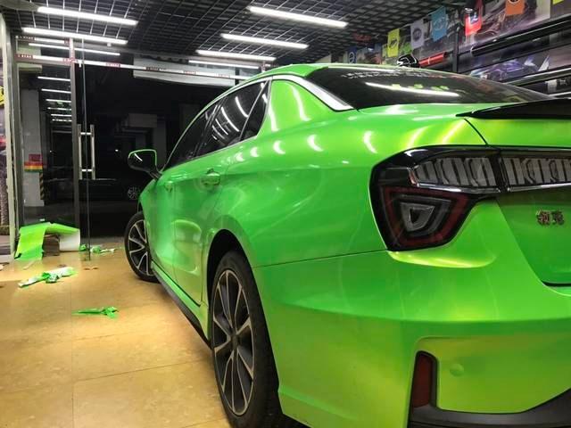 乐清 汽车贴膜培训 汽车贴车膜 酷德培训勇于竞争