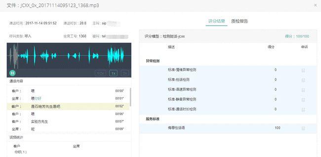 全码云-智能语音质检系统开拓者|语音识别|ai|录音