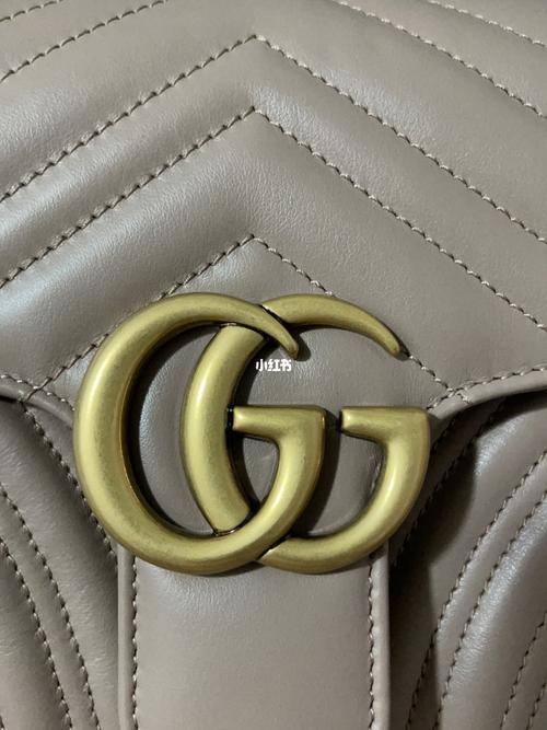 gucci马蒙奶茶色26