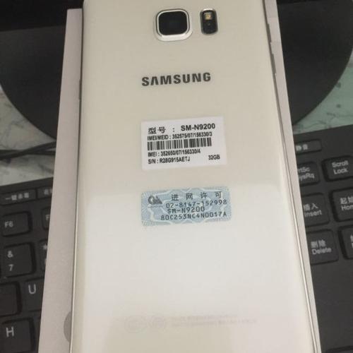 > 三星galaxy note5(n9200)32g版 雪晶白 全网通4g手机 双卡双待商品