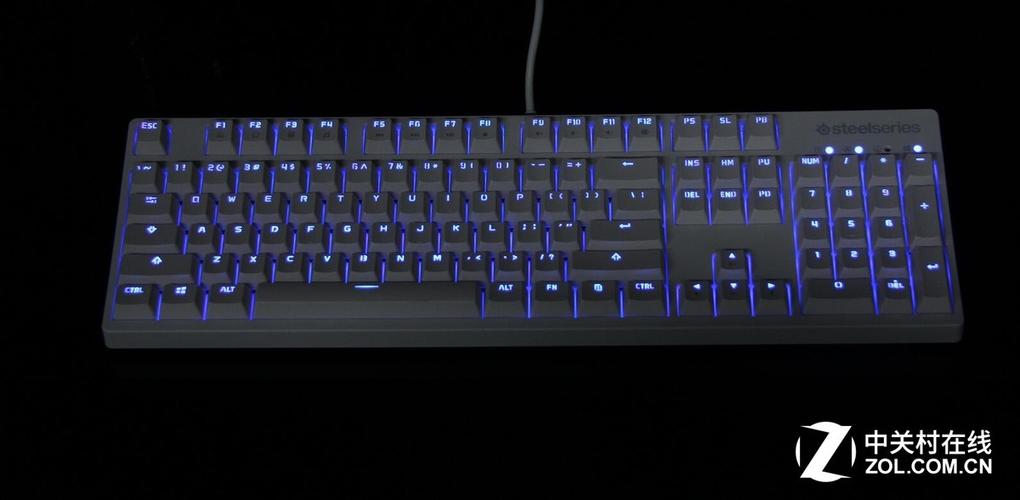 【高清图】 赛睿apex m260霜冻之蓝机械键盘首测图71