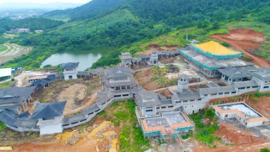 『震撼』航拍怀集冷坑六祖禅院!竣工在即,尽显气势!