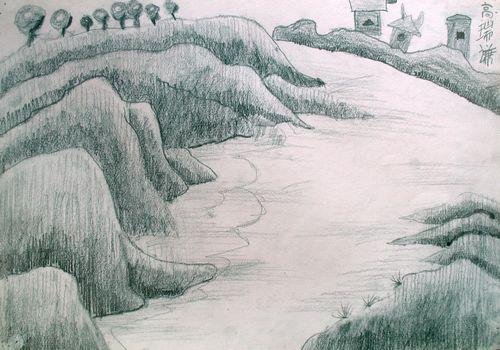 河岸素描图集