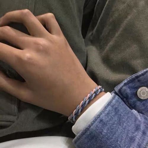 小皮筋送给男朋友头绳戴手腕情侣已有小祖宗皮筋ins百搭皮套手绳