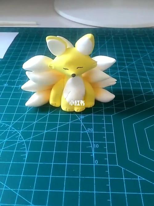 黏土小狐狸不算教程的教程_粘土_我的粘土世界_兴趣爱好_手工