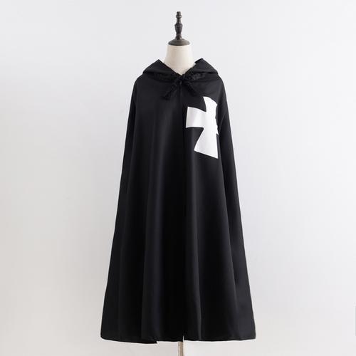 中世纪勇士角色扮演披风圣殿骑士斗篷长袍罗马帝国cosplay服装