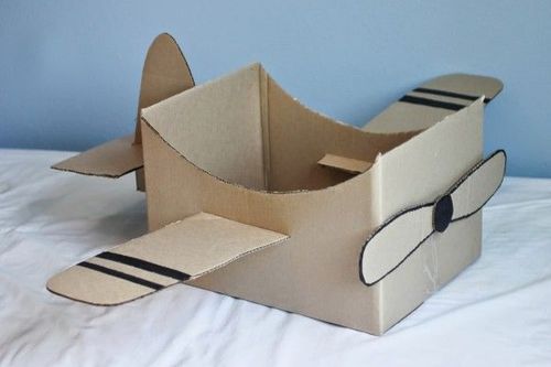 用了不到30分钟制作了这款让孩子爱不释纸箱玩具儿童自制玩具100例