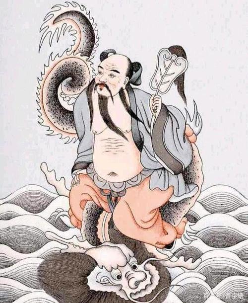 听老年人说,铁拐李原来并不拐,也不叫铁拐李.