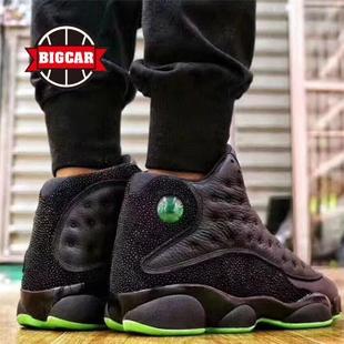 识货推荐 air jordan 13 altitude aj13 黑绿珍珠 女 414574-042