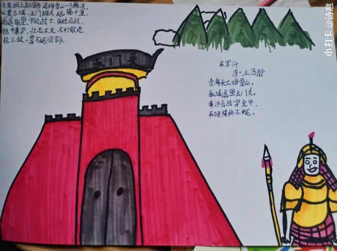 从军行——诗配画作业集