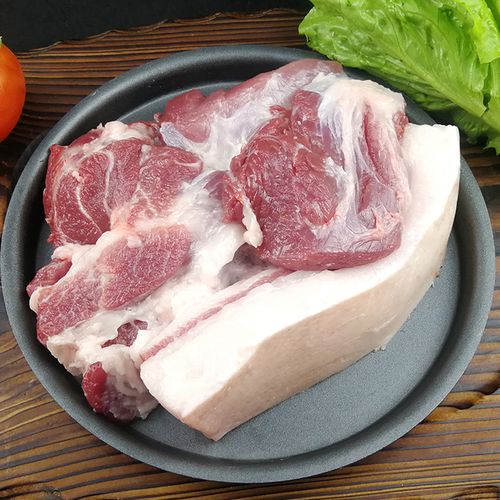 【明公农业】黑猪猪腿肉新鲜现杀土猪肉农家散养瘦肉新鲜猪肉2斤