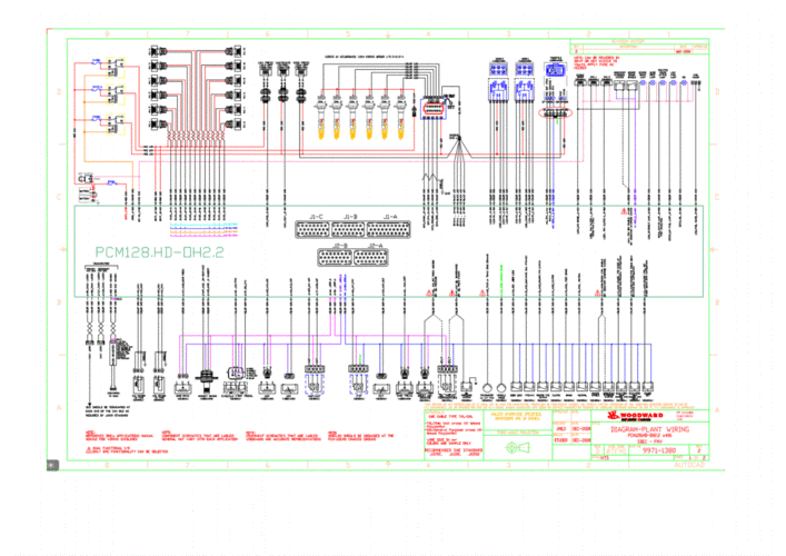 潍柴天然气伍德沃德电脑版针脚定义.pdf 8页
