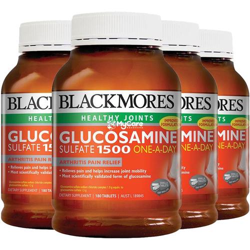 正品直邮 澳洲原装blackmores 澳佳宝 维骨力关节灵1500mg 瓶装180粒*
