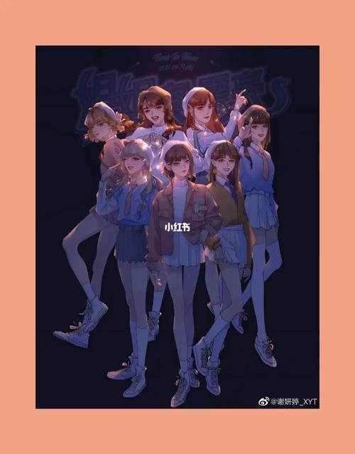tnt《姐姐真漂亮》女装漫画图片_时代少年团_女装_漫画_tnt时代少年团