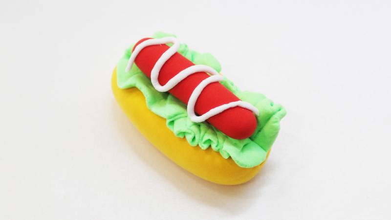 超轻粘土热狗包教程