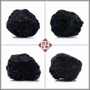 天然3-4cm火山岩 多孔玄武岩 矿物晶体教学标本岩石原石奇石原矿