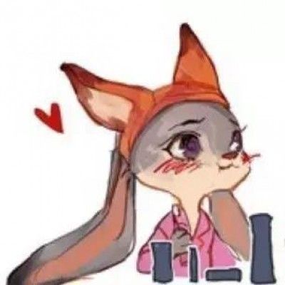 尼克朱迪婚纱情侣头像