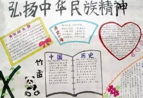 7年5班第三期历史手抄报:民族融合
