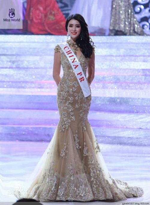 第63届世界小姐大赛中国区总决赛冠军余薇薇
