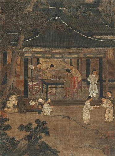 宋代的绘画十一:宋代画家李嵩作品欣赏