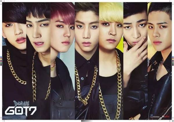 回看got7的出道史:2014年正式出道的他们已经出道近3个年头.