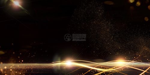 高质量黑金背景素材