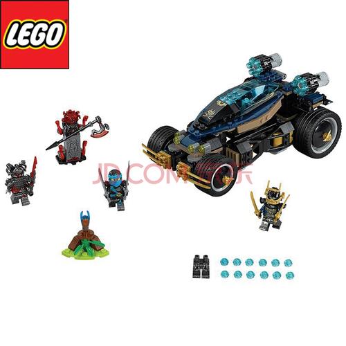 lego乐高ninjago幻影忍者系列武士12连发冲锋车vxl70625